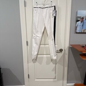 Oakley White Pants with Black Accent